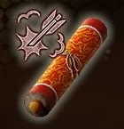 explosive arrow scroll