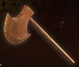 wooden axe